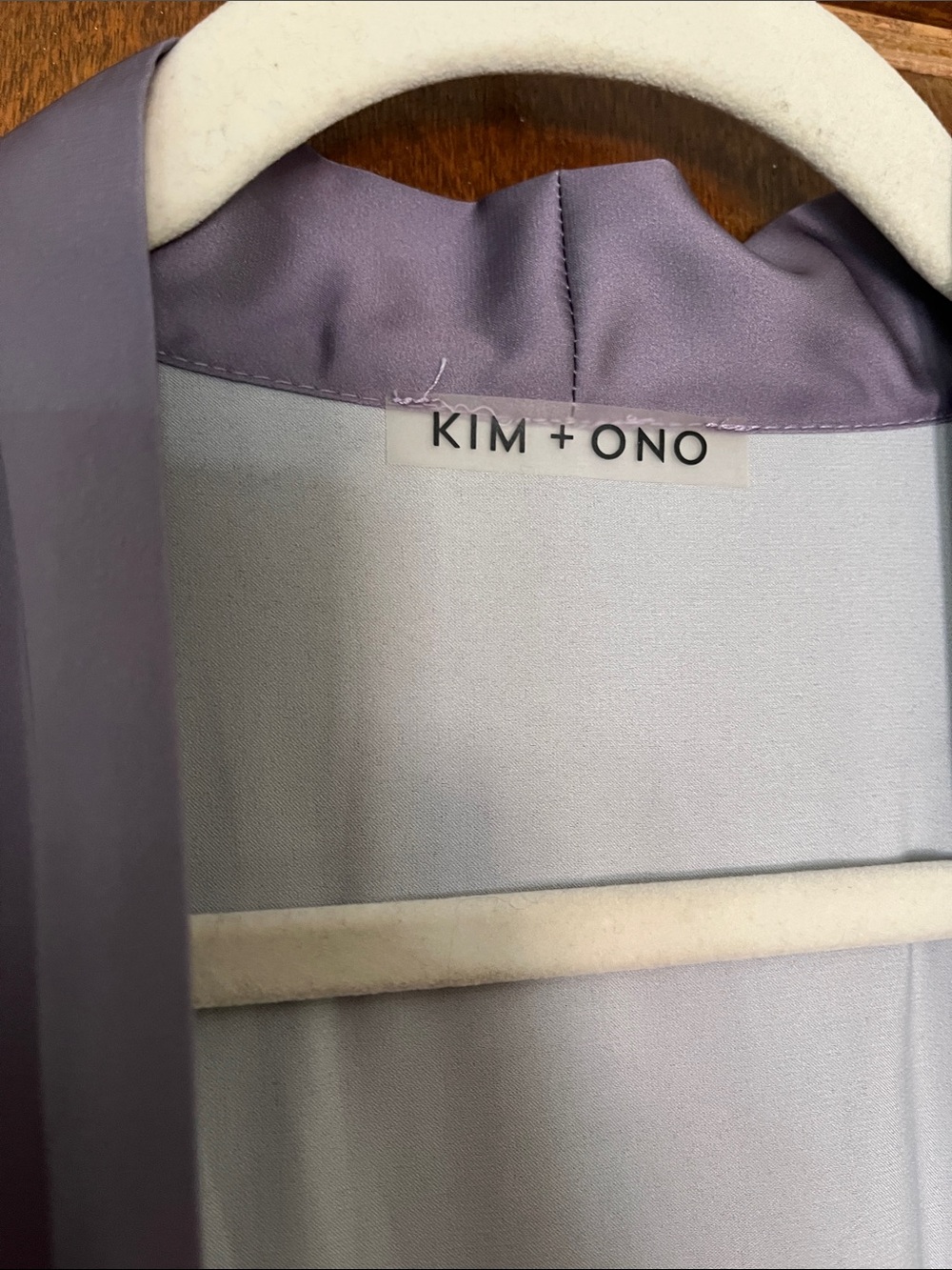 BLUSH ROSE LONG KIMONO ROBE - Picture 13 of 13